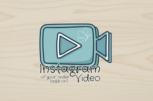 Instagram Video of your Order (add-on)